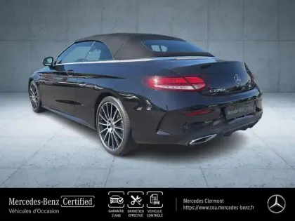 Photo 5 Mercedes Classe C  Cabriolet 220 d 194ch AMG Line 9G-Tronic 10cv