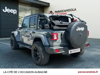 Photo 6 Jeep Wrangler  Unlimited 2.0 T 380ch 4xe Sahara Command-Trac MY22