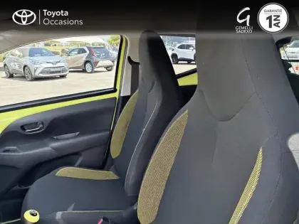 Photo 10 Toyota Aygo  1.0 VVT-i 69ch x-cite 3 Jaune Fizz 5p