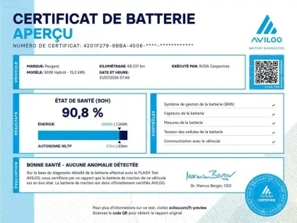 Photo 8 Peugeot 3008  Hybrid 225 e-EAT8