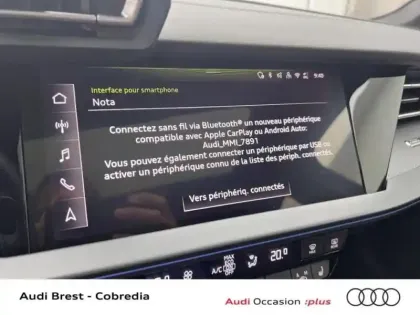 Photo 14 Audi A3  Sportback 1.5 TFSI 150ch Hybride S line S tronic 7