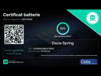 Photo 10 Dacia Spring  45ch Confort - Achat Intégral