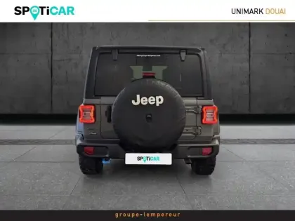 Photo 5 Jeep Wrangler  Unlimited 2.0 T 380ch 4xe Rubicon Rock-Trac MY22