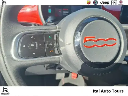 Photo 14 Fiat 500  e/ELECTRIQUE 118ch/118 (RED) MY23/CAMERA/RADAR/GPS