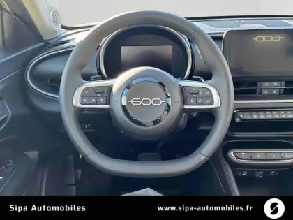 Photo 13 Fiat 600  T-Gen 3 1.2 Hybrid 110ch eDCT6