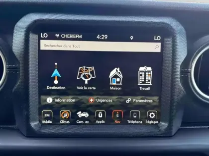 Photo 12 Jeep Wrangler  Unlimited 2.0 T 380ch 4xe Overland Command-Trac MY23
