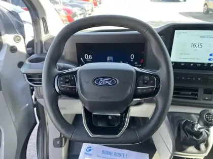 Photo 14 Ford Custom Transit  Fg 320 L2H1 2.0 EcoBlue 136ch Cabine Approfondie Trail