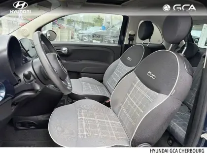 Photo 12 Fiat 500  1.2 8v 69ch Eco Pack Lounge Euro6d