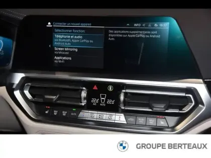Photo 12 BMW Serie 3 Série 3 330eA 292ch Luxury 10cv