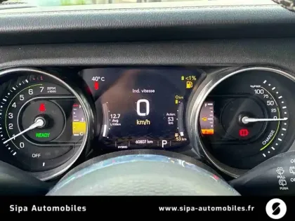 Photo 22 Jeep Wrangler  Unlimited 4xe 2.0 l T 380 ch PHEV 4x4 BVA8