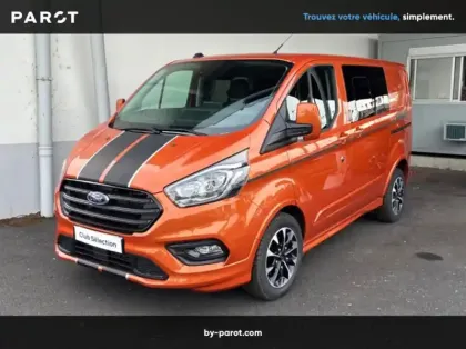 Photo Ford Custom Fourgon Cabine Approfondie Ca 320 L1h1 2.0 Ecoblue 170 Bva Sport