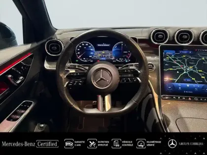 Photo 6 Mercedes GLC  Coupé 300 d e Hybrid 197+136ch AMG Line 4Matic 9G-Tronic