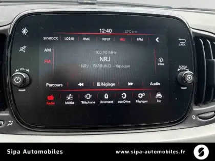 Photo 16 Fiat 500  1.2 69 ch Eco Pack S/S