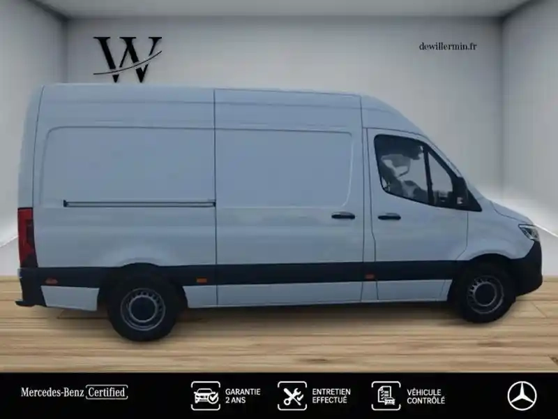 Photo Mercedes Sprinter 315 Cdi Fourgon Toit Sureleve