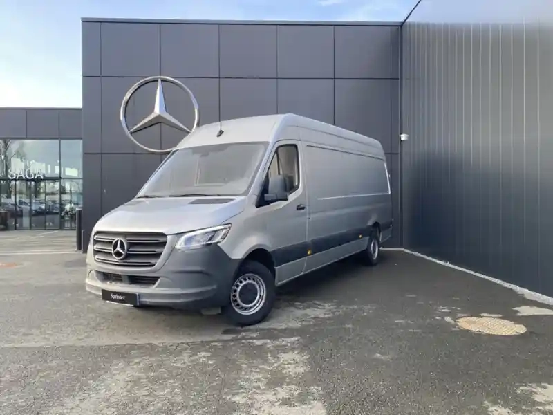 Photo Mercedes Sprinter 319 Cdi Fourgon Toit Sureleve Long
