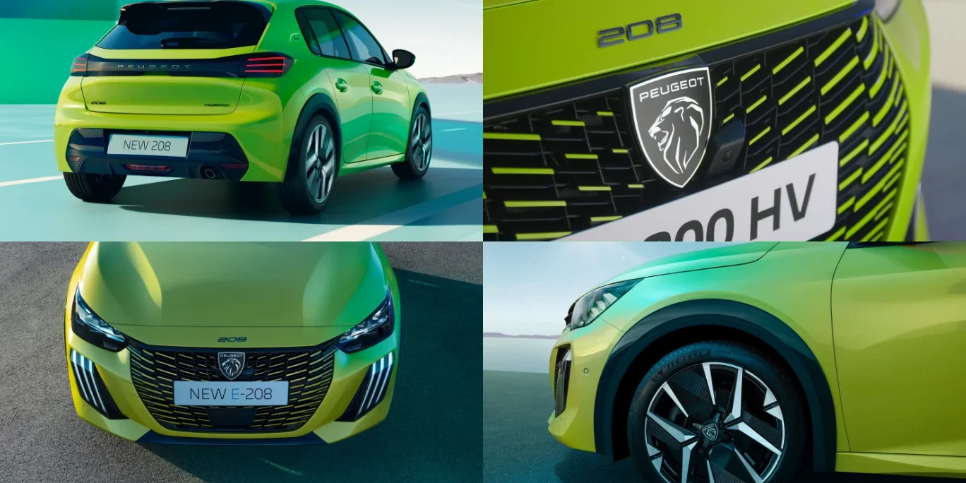 Peugeot 208 hybride details