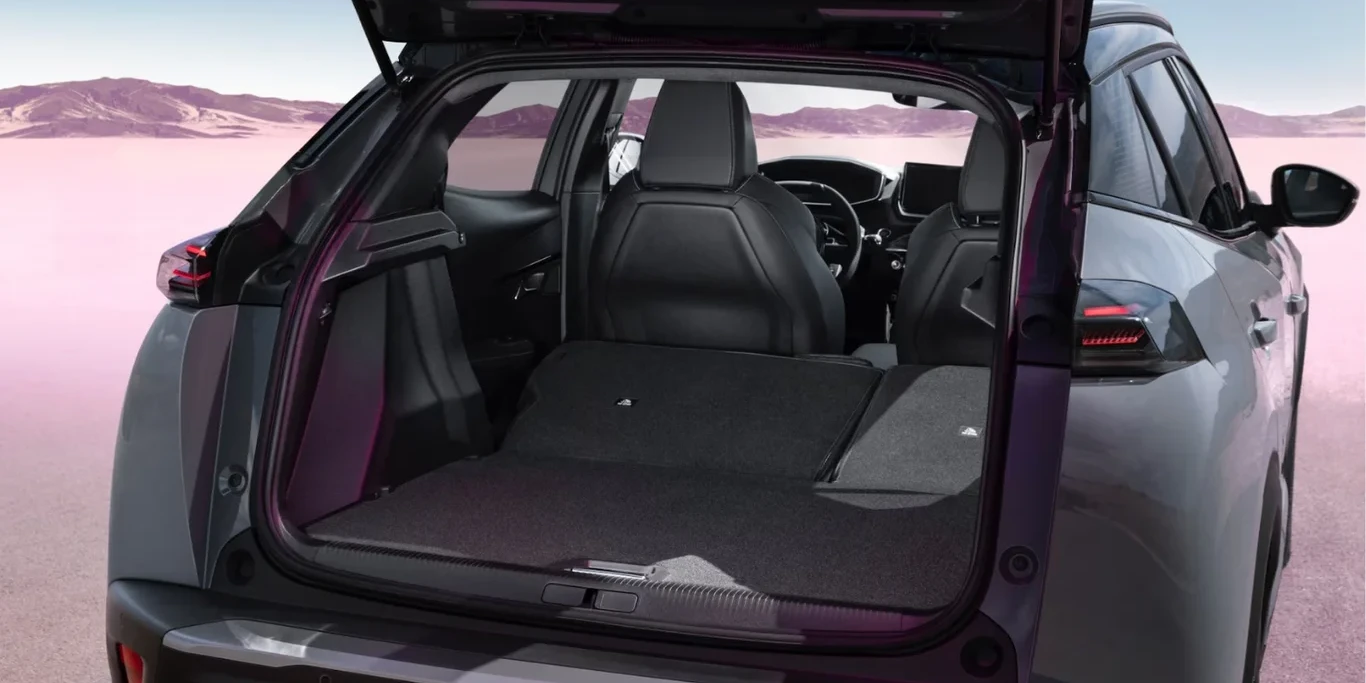 Peugeot 2008-coffre