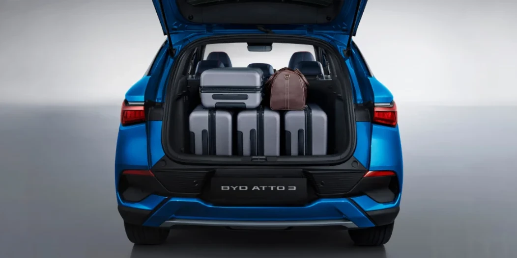 BYD Atto 3 volume coffre