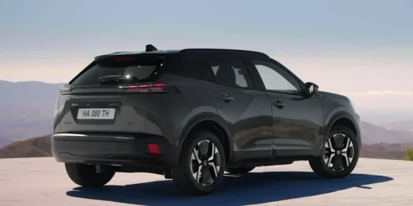 Peugeot 2008 vue arriere