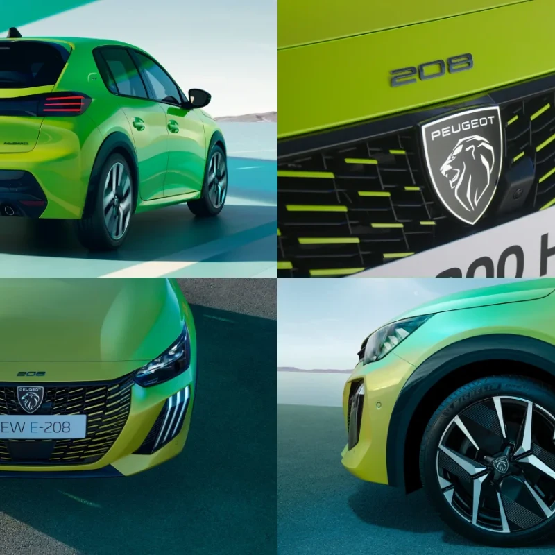 Peugeot 208 hybride details