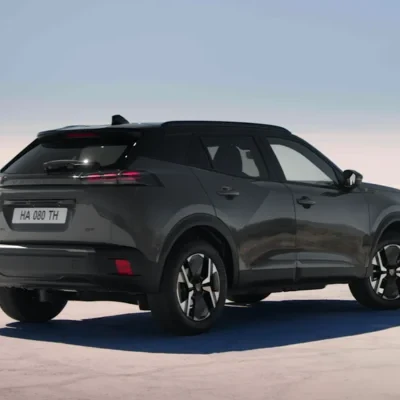 Peugeot 2008 vue arriere