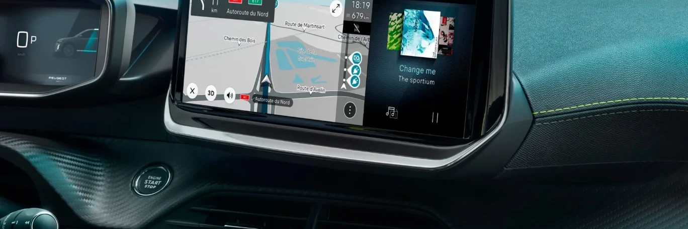 Peugeot 208 hybride ecran5